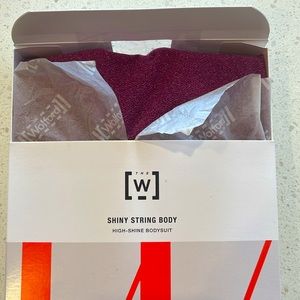 Wolford Shiny String Body in Purple